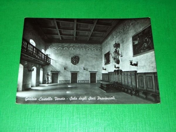 Cartolina Grado - Castello Veneto - Sala degli Stati Provinciali …