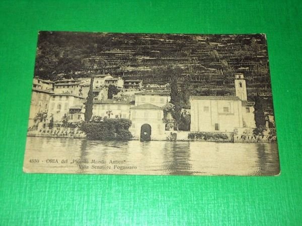 Cartolina Oria del Piccolo Mondo Antico - Villa Senatore Fogazzaro …