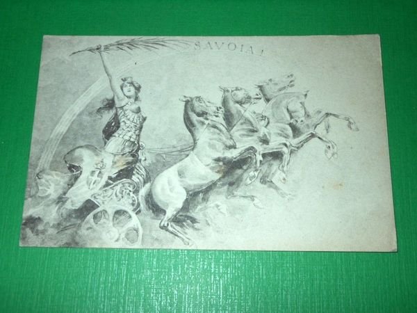 Cartolina Militaria - SAVOIA ! 1915 ca.