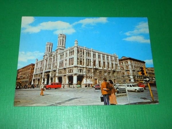 Cartolina Cagliari - Palazzo Comunale 1984