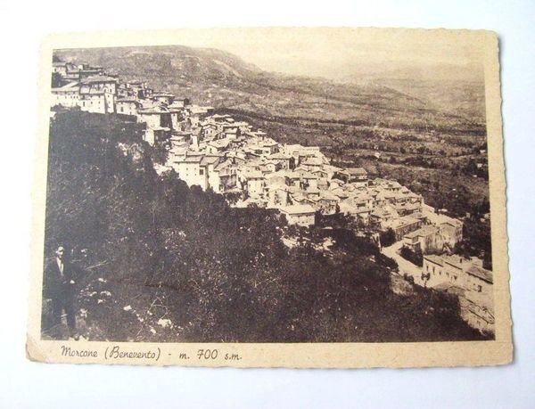 Cartolina Morcone ( Benevento ) - Panorama 1940 ca.