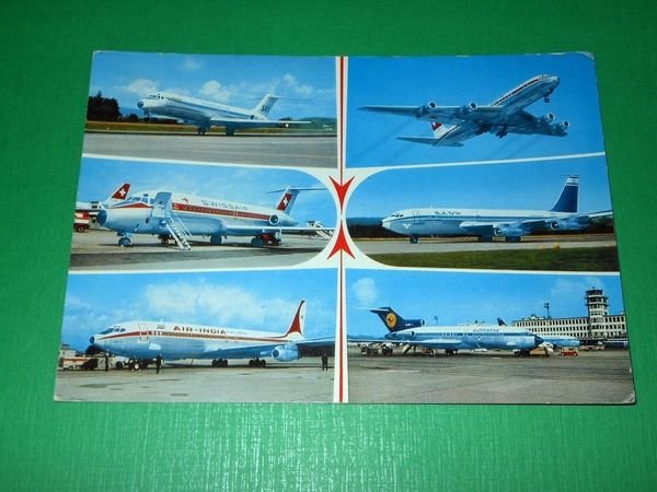 Cartolina Aviazione - Swiss Air / SAS / Air India … | Immagine principale