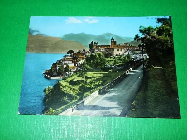 Cartolina Darvio - Lago di Como - Corenno Plinio 1962.