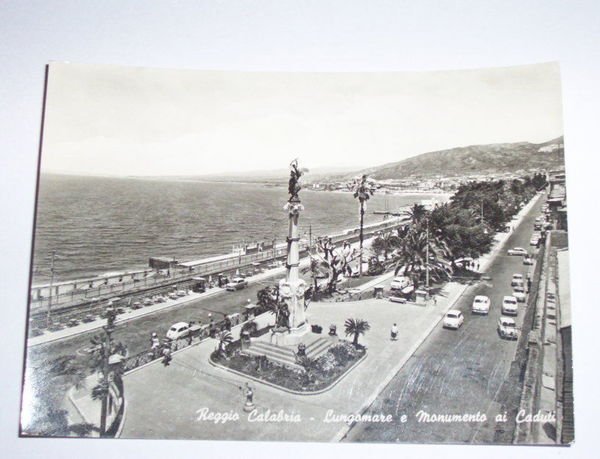 Cartolina Reggio Calabria - Lungomare 1950 ca.