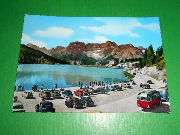 Cartolina Dolomiti - Lago di Misurina - Sorapis 1959