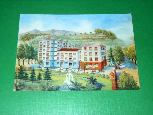 Cartolina Salice Terme - Hotel Villa Luisa 1959.