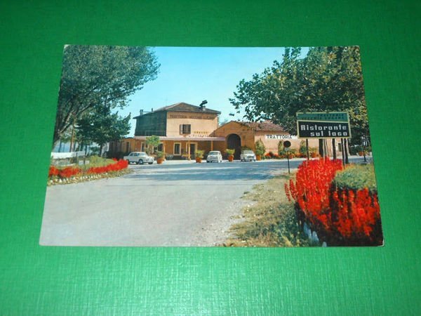 Cartolina Lugana di Sirmione - Trattoria Vecchia Lugana 1965 ca.
