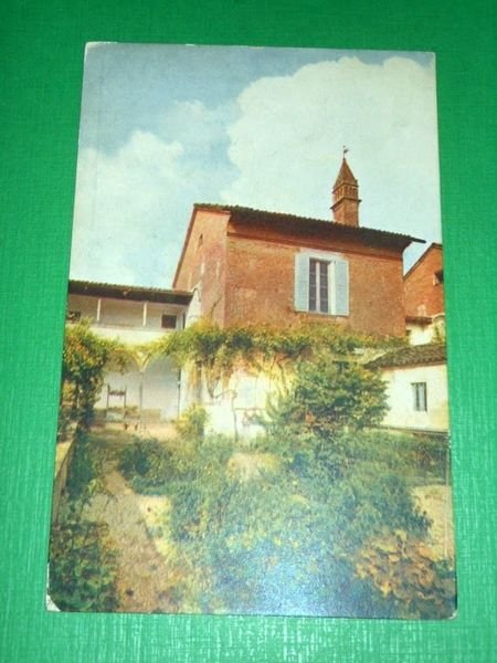 Cartolina Certosa di Pavia - Una cella 1920 ca