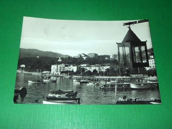 Cartolina Lerici - Il porticciolo 1961.