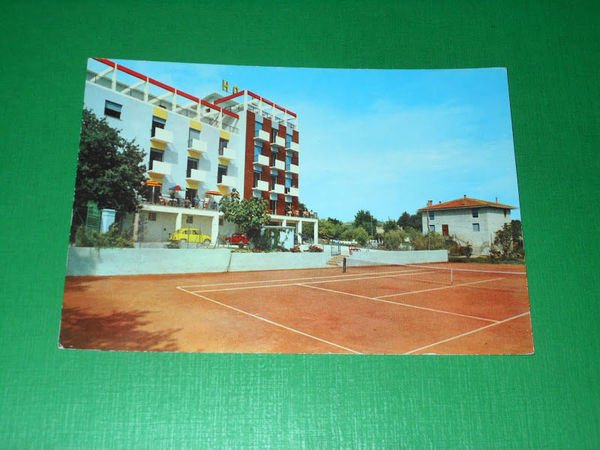 Cartolina Civitanova Marche ( Macerata ) - Hotel Fontespina 1969.