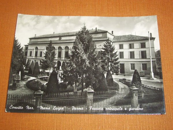 Cartolina Parma - Convitto Nazionale Maria Luigia - Facciata e … | Immagine principale