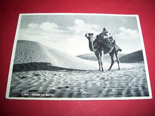 Cartolina colonie Libia - Verso la meta 1940 ca.