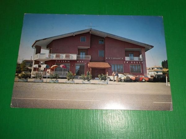 Cartolina Beregazzo ( Como ) - Dancing Bar Pizzeria Cà …