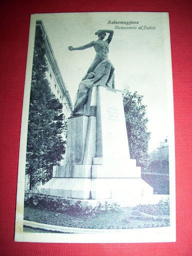 Cartolina Salsomaggiore - Mon. ai Caduti 1930 ca