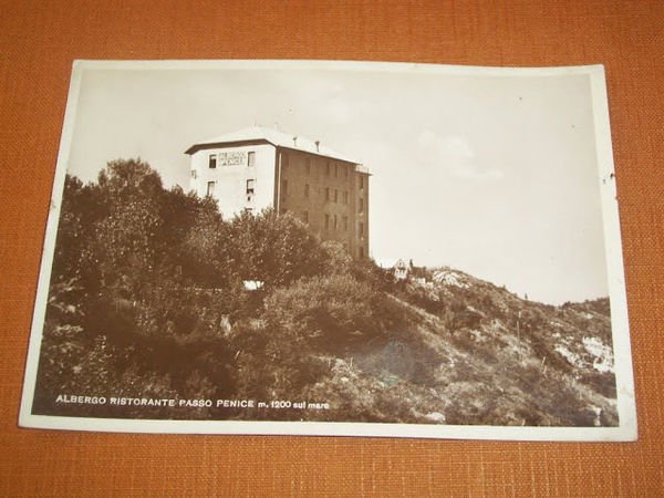 Cartolina Passo Penice - Albergo Ristorante Passo Penice 1941