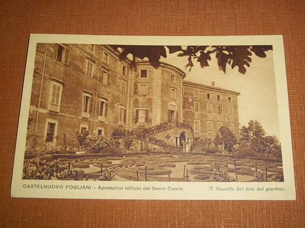 Cartolina Castelnuovo Fogliani - Istituto del Sacro Cuore - Il …