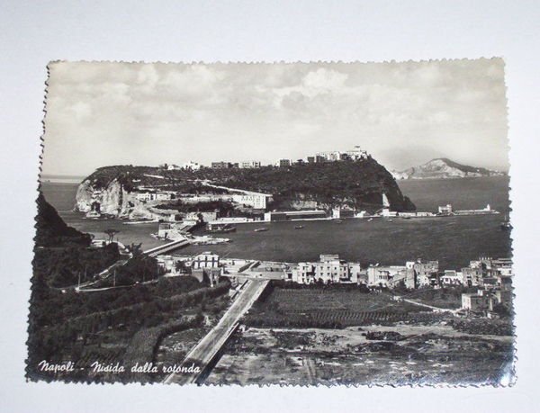 Cartolina Napoli - Nisida dalla Rotonda 1950 ca.