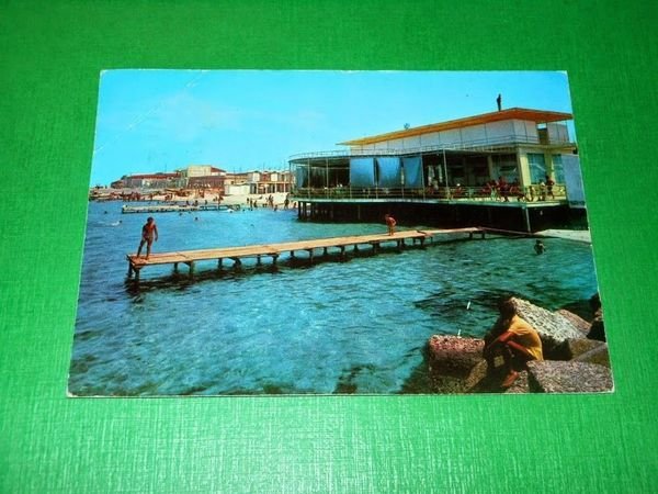 Cartolina Villa San Giovanni - Lido Cenide 1964.