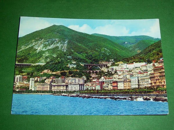 Cartolina Salerno - Scorcio panoramico 1960 ca.