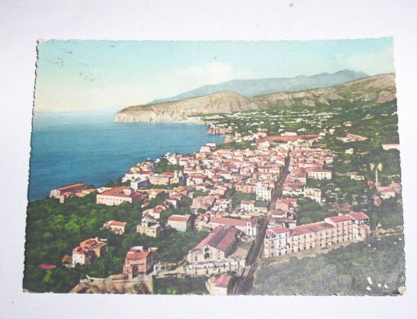 Cartolina Sorrento - Panorama 1956.