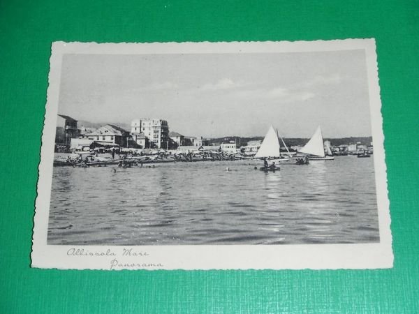 Cartolina Albissola Mare - Panorama 1937
