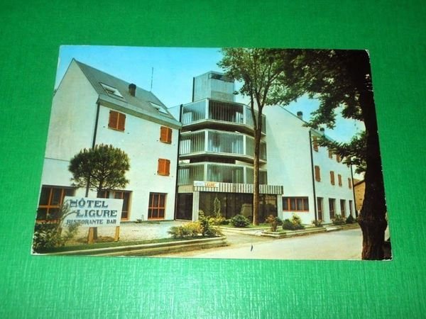 Cartolina Salice Terme - Hotel Liguria 1985.