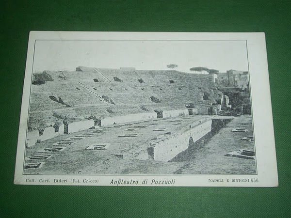 Cartolina Pozzuoli - Anfiteatro 1900 ca.