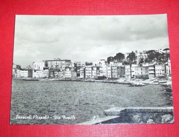 Cartolina Pozzuoli - Via Napoli 1964.