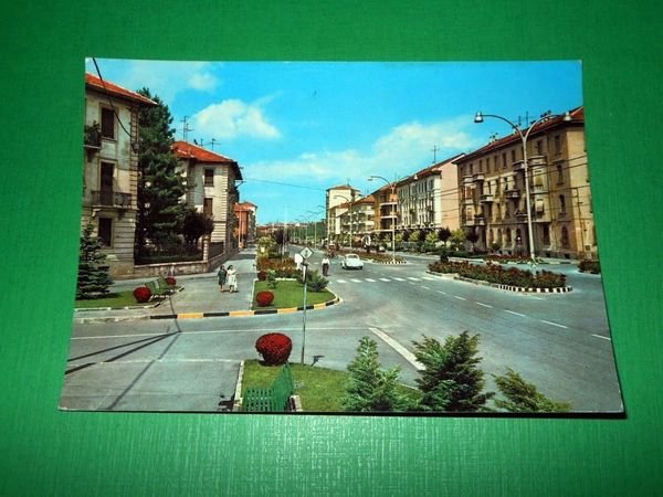 Cartolina Alessandria - Corso 4 Novembre 1965.