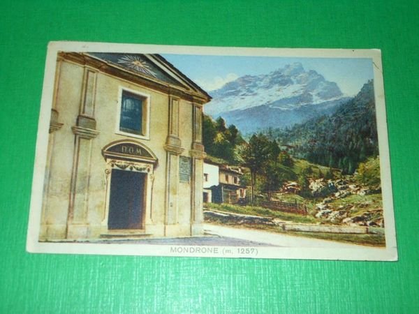 Cartolina Mondrone - Particolare 1934.