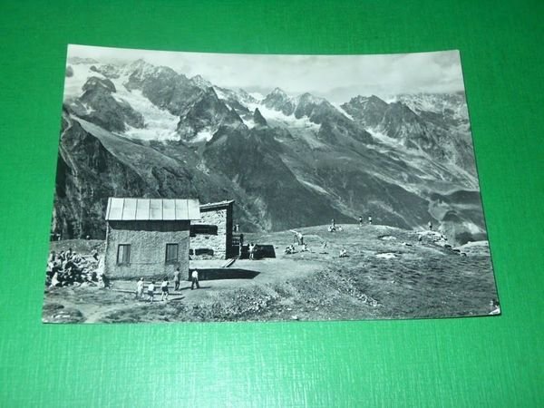 Cartolina Courmayeur - Rifugio Chécronit 1957. | Immagine principale