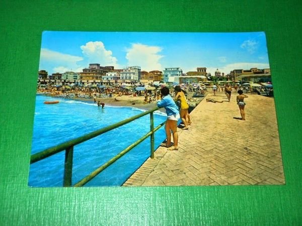 Cartolina Ostia - Stabilimento Lido 1978.
