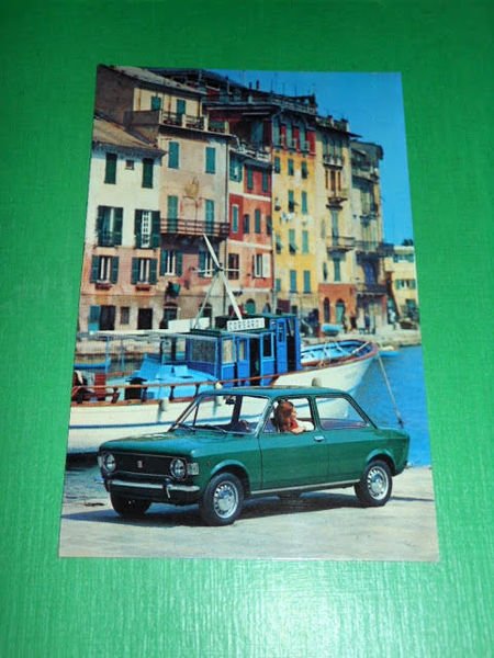 Cartolina Pubblicità Auto - Fiat 128 1975 ca.