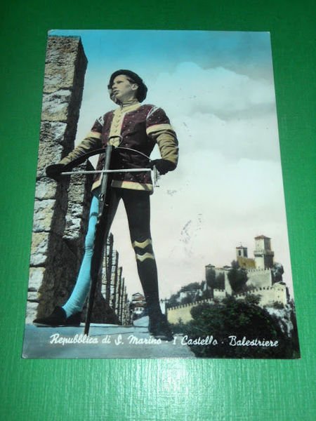Cartolina Repubblica di San Marino - Il Castello - Balestriere … | Immagine principale
