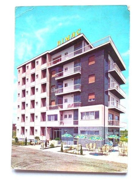 Cartolina Lido di Savio - Hotel Rimac 1973