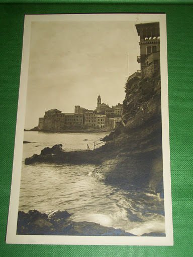 Cartolina Bogliasco ( Genova ) - Scorcio panoramico 1930 ca.