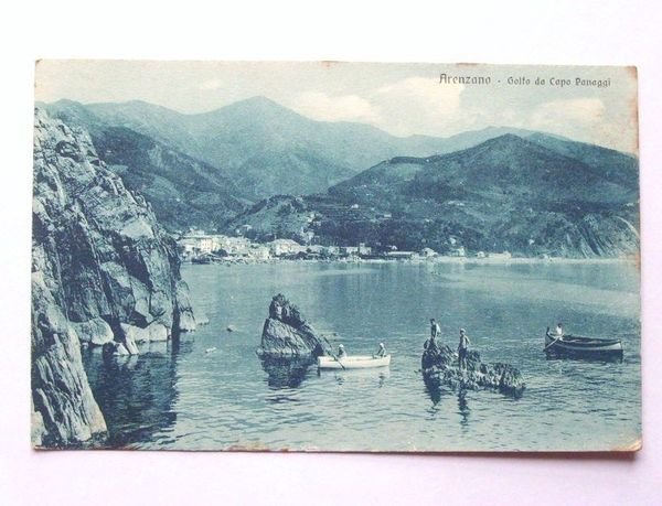 Cartolina Arenzano - Golfo da Capo Panaggi 1930 ca.