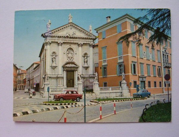 Cartolina Udine - Chiesa S. Antonio 1974.