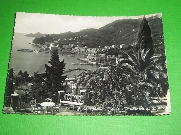 Cartolina S. Margherita Ligure - Panorama 1956.