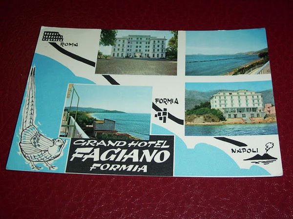 Cartolina Formia - Grand Hotel Fagiano 1966.