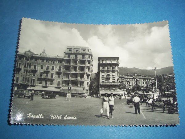 Cartolina Rapallo - Hotel Savoia 1950 ca.