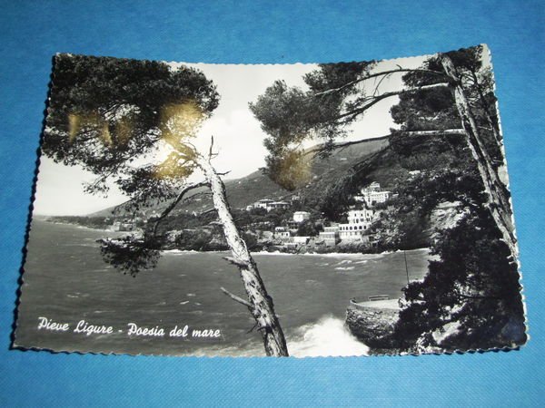 Cartolina Pieve Ligure - Veduta 1960.