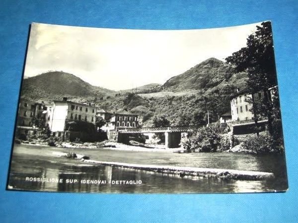 Cartolina Rossiglione Superiore - Dettaglio 1951.