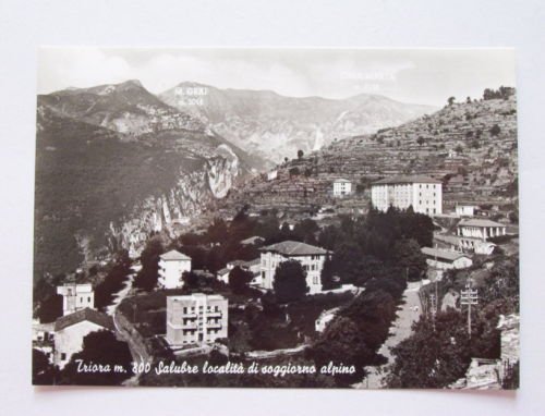 Cartolina Triora ( Imperia ) - Panorama 1963.