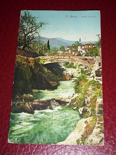 Cartolina San Remo - Ponte Vecchio 1910 ca.