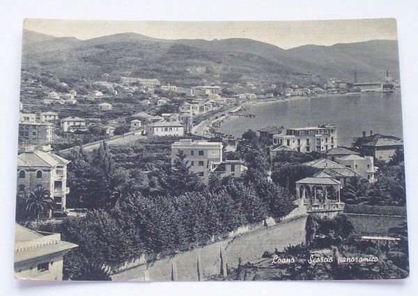 Cartolina Panorama Riviera delle Palme - Loano 1960