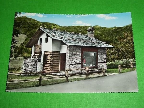 Cartolina Colle di Nava - Bottega della Lavanda 1955 ca.