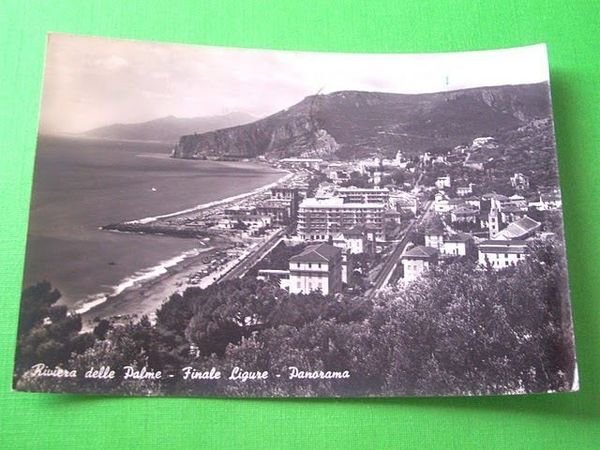 Cartolina Finale Ligure - Panorama 1957.