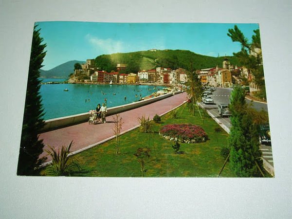 Cartolina S. Terenzo - Giardini lungomare 1970