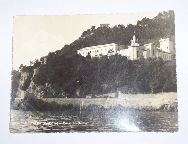 Cartolina Cervara ( Portofino ) Convento Certosini 1950